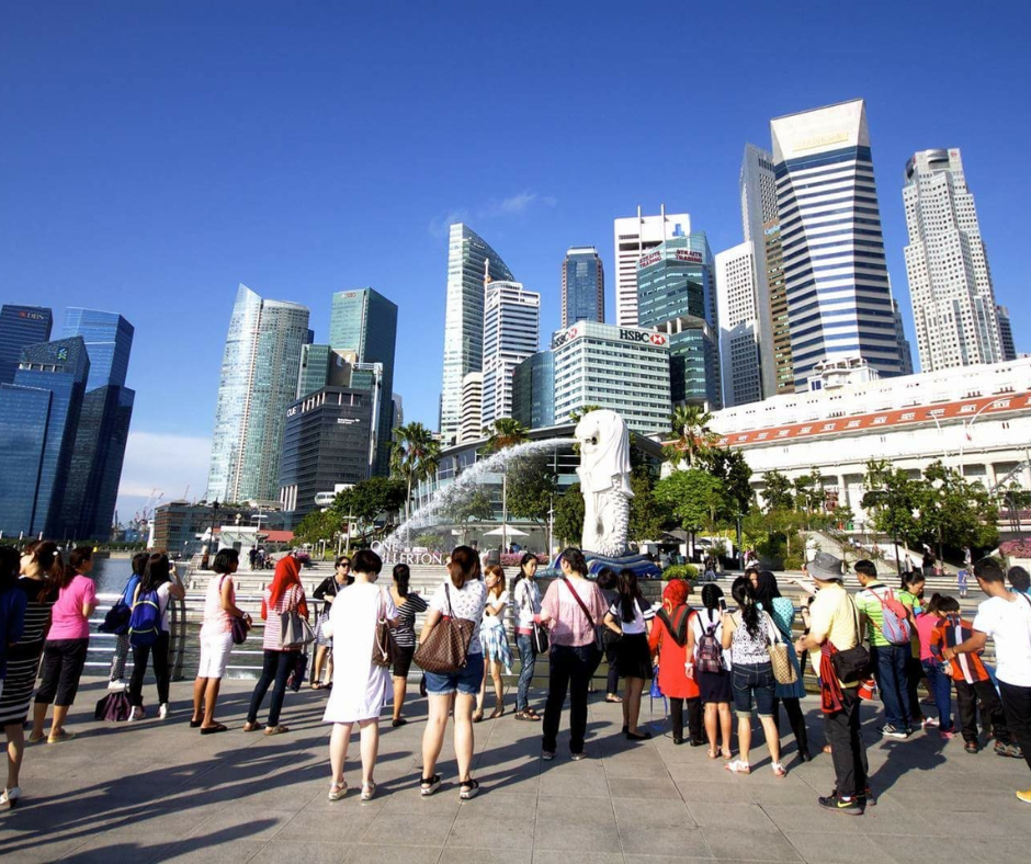 First Time In Singapore