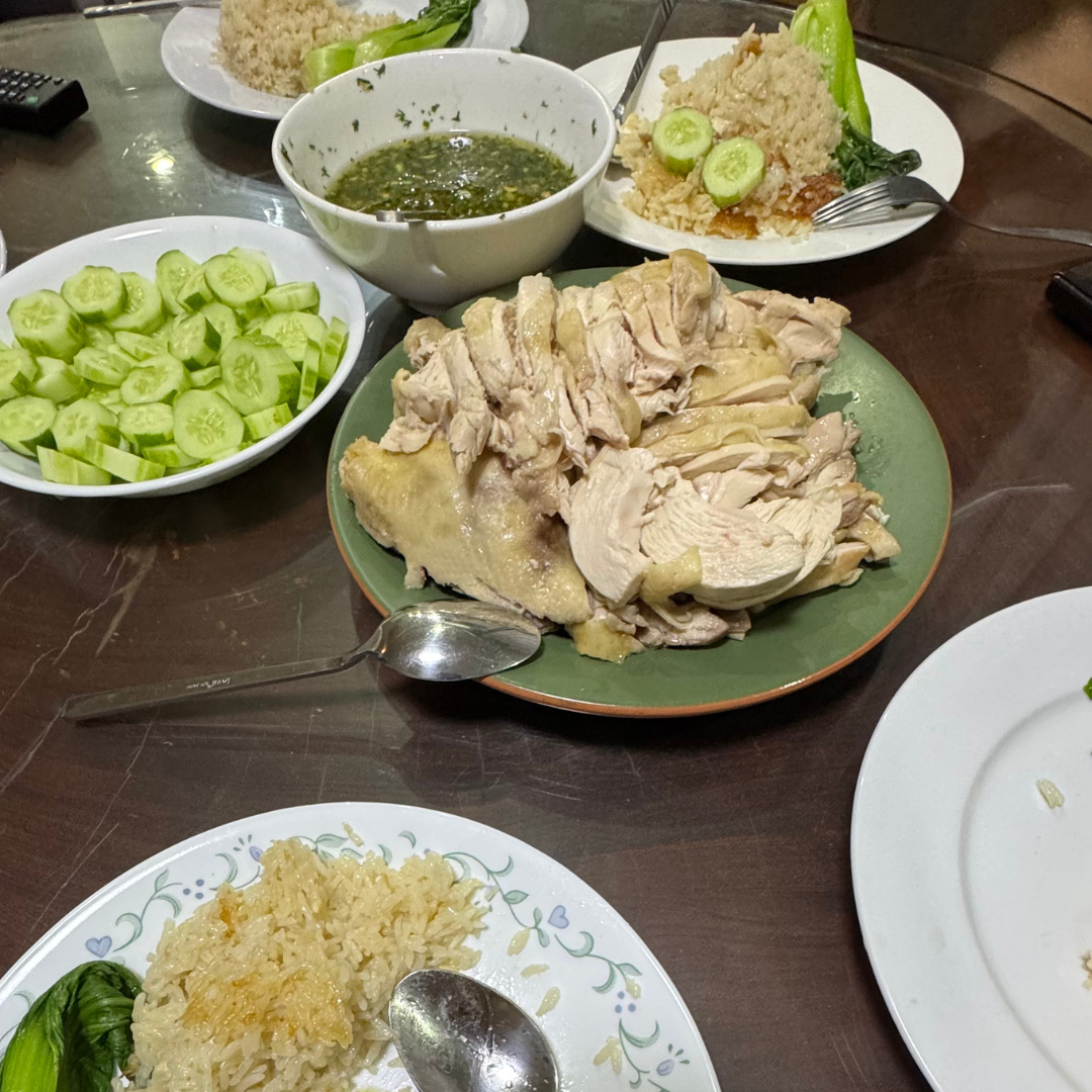 Hainanese Chicken Rice